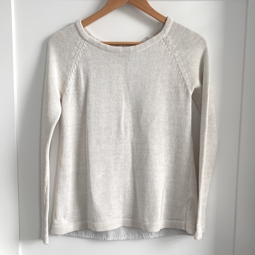 RW & CO Metallic Sweater Size S